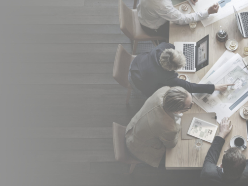 Diverse businesspeople having a meeting